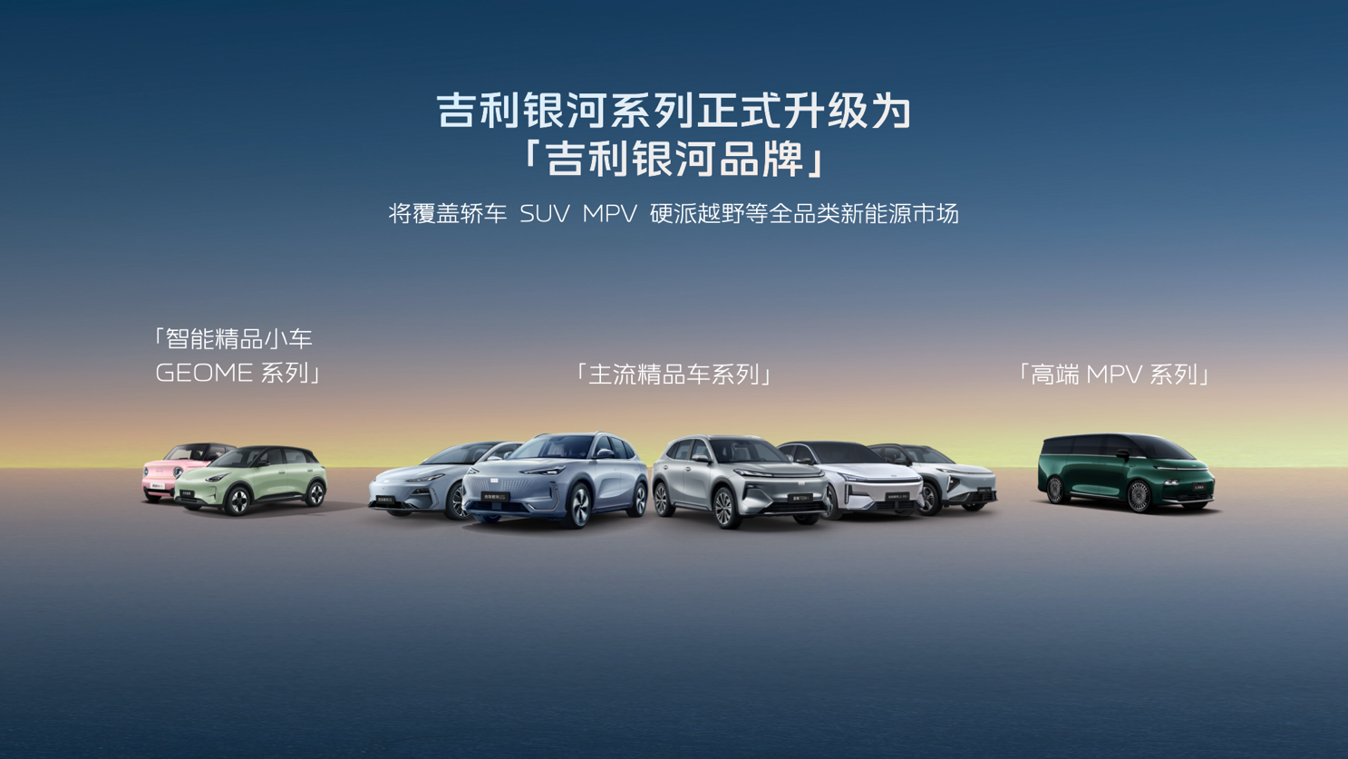 吉利银河品牌焕新 千里浩瀚定义智驾安全新标杆